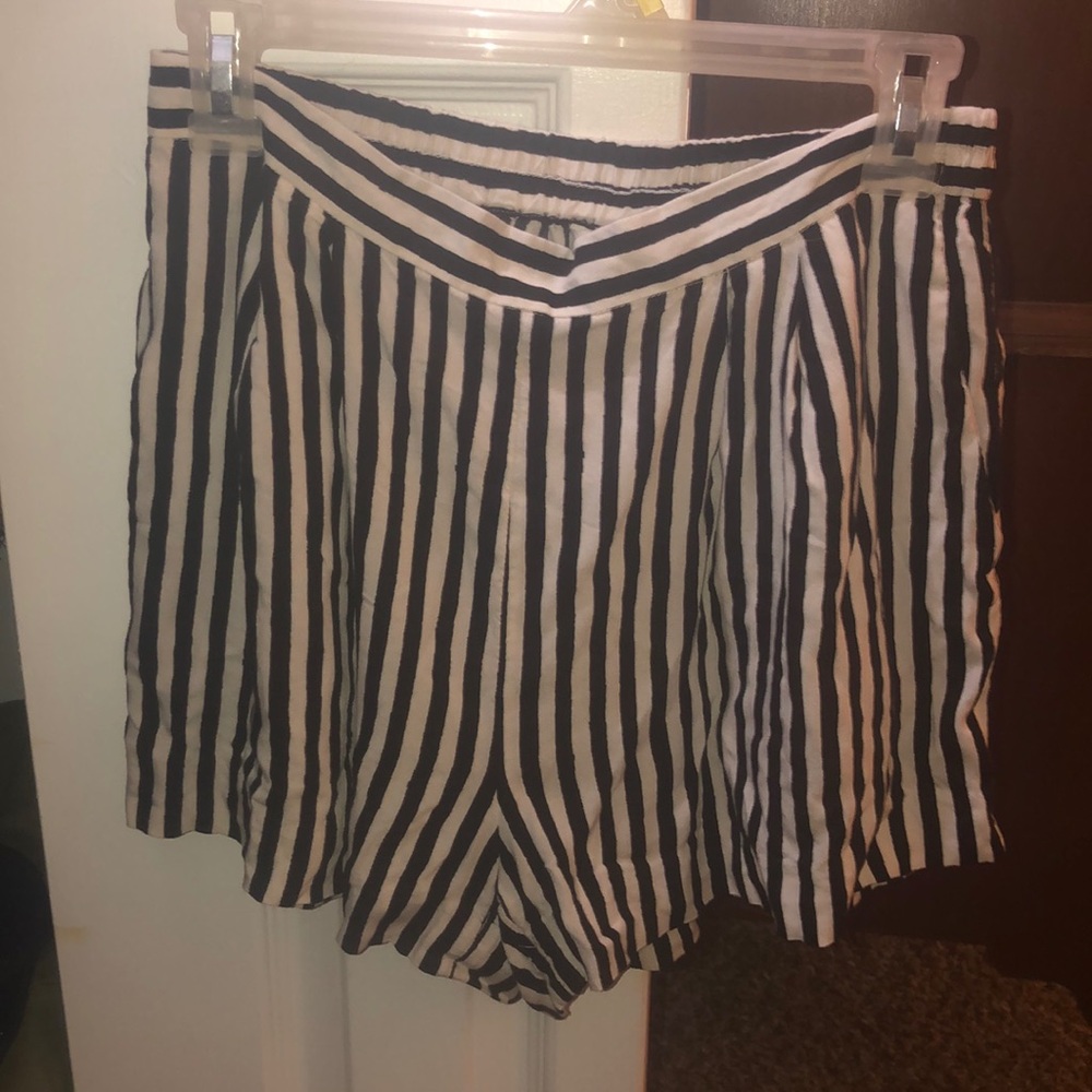 H&M Striped Shorts Size 8